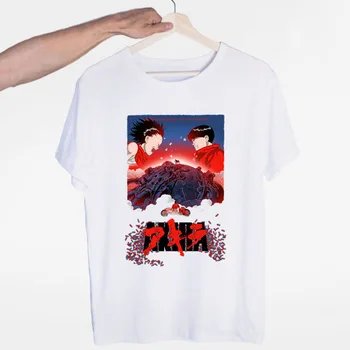 Lūs Los 2020 Nuostabi Akira marškinėliai Medvilniniai Marškinėliai Moterims Topai Hip-Hop Moto Dviratininkas Marškinėlius Japonų Anime Drabužiai