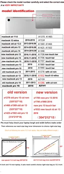 Matinis Sunku Laptop Case Cover For Mac Pro 12 13 15 Apsauginį Kiautą, Macbook Air 11 11.6 13.3 Pro 13.3 15.4 Jutiklinis Baras