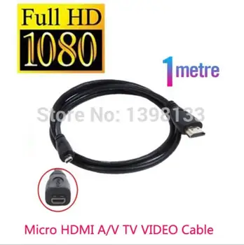 Micro Hdmi 1,5 m Kabeliu prie TV HDTV Sony a5000, a5100, a6000, a6300, HX400, HX300, HX90V, HX50V, WX500, WX350 WX300 WX80, RX100