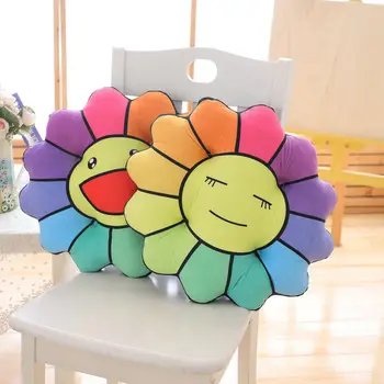 Mielas Gėlių Mažylis Lėlės Pliušinis žaislas Sun flower Įdaryti Pet Minkšti Žaislai Vaikams, Vaikų Gimtadienio Dovanos pagalvė Pagalvės