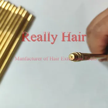 Nano Žiedai Specialius įrankius, Profesinės vario rankena plaukų žūklės linijos Nėrimo Dviejų rūšių nerūdijančio plieno vielos, galima pakeisti