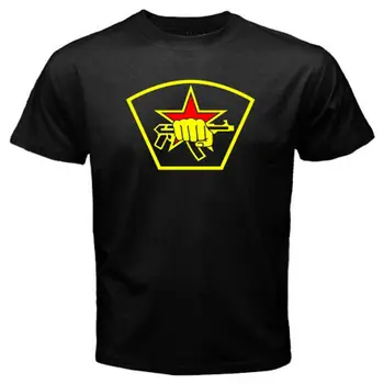 Naujas Spetsnaz Emblema Peties Patch Logotipas Mens Black Marškinėliai, Dydis S 3Xl