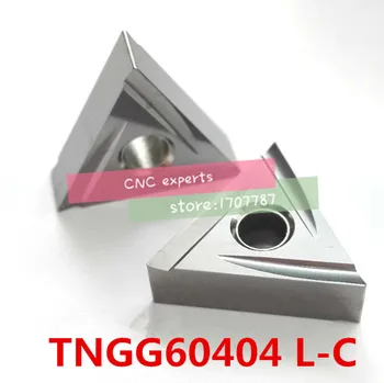 Nemokamas pristatymas, keraminiai ašmenys, nc TNGG160404 L-C metalo keraminiai įdėklai, perdirbimo ir aukšto lygio apdaila, įdėkite WTJNR/MTJNR