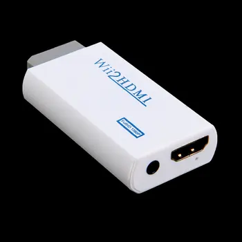 Nintendo Wii be Vargo Plug and Play, Wii HDMI 1080p Konverteris Adapteris Wii2hdmi 3.5 mm Audio Box, Wii-link