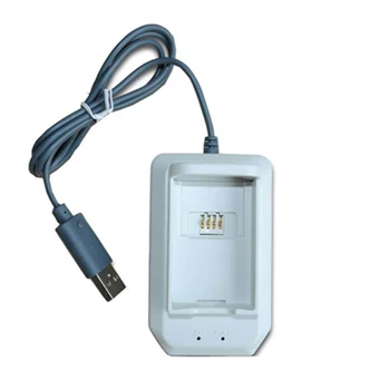 OSTENT White USB Įkroviklis Doko Stotis + Įkrovimo Baterija (akumuliatorius, skirtas 
