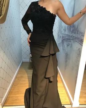 Prom Vakarą Įžymybių Suknelės 2020 M. Moters vakarėlis Kokteilių Ilgai Undinė Suknelės Plius Dydžio Dubajus arabų Oficialų Suknelė