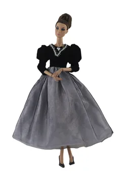 Retro Europos Suknelė Komplektai Rinkinys Barbie CD FR Kurhn BJD Doll Drabužių Priedai Lėlių vaidinimą