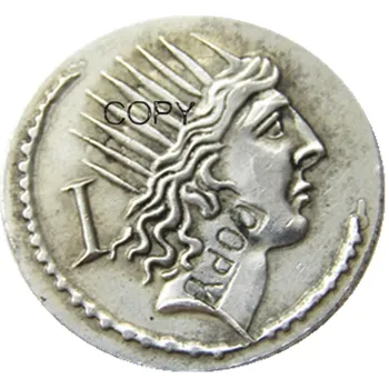 RM(10) Senovės Romos Sidabro Padengtą Kopijuoti Monetas