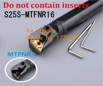 S25S-MTFNR16/S25S-MTFNL16 25mm Pjovimo Įrankiai CNC Tekinimo Įrankių, Staklių Vidaus Metalo Tekinimo Įrankis Nuobodu Baras Tipo MTFNR/L