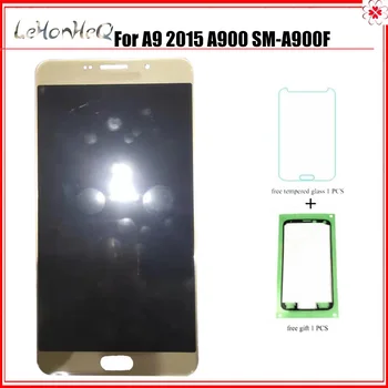 Samsung Galaxy A9 A9000 SM-A900F A900 LCD Ekranas Asamblėjos Telefono Ekrano Pakeitimas LCD ekranas