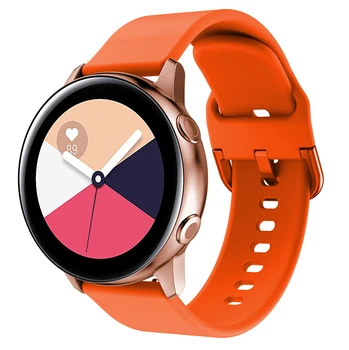 Silikono Originalus sport watch band Galaxy žiūrėti aktyvus smart žiūrėti dirželis Samsung Galaxy žiūrėti Pakeitimo Naują dirželį, 20MM