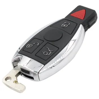 Smart Key 3+1 Mygtukų 315MHz Mercedes Benz Auto Nuotolinio Pagrindiniai Paramos NEC Ir BGA 2000+ Metų