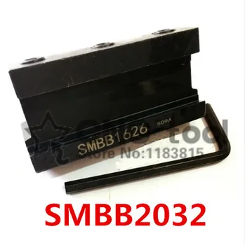 SMBB2032 Atsisveikinimo Peilis Blokas,Pjovimo Atsisveikinimo Įrankių Stovas Laikiklis 20mm Didelės valdos laikiklis 32mm Atsisveikinimo Įrankis SPB32-2/32-3/32-4