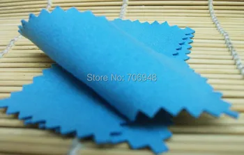 Sumaišykite sidabro lenkijos medžiaga mėlynos spalvos 4*8cm 10vnt/maišelis