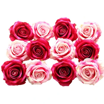 Suncho Dirbtiniais Rožių Dirbtinės Gėlės Galvos Šilko Rožė Gėlių, Vestuvių Namų Puošybai Netikrą Gėlės 