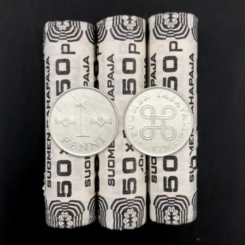 Suomija 1 centas aliuminio monetos 1979 Tikri Originalios Monetos Uncirculated Unc Rinkti Monetas