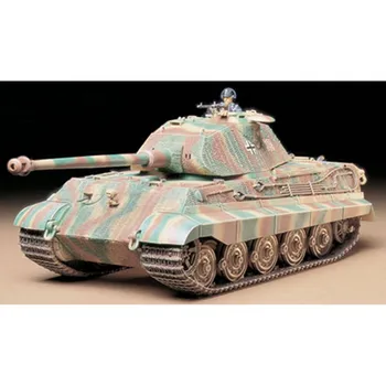 Tamiya 35169 1/35 vokietijos King Tiger Panzerkampfwagen VI Sd Kfz 182 Karinės Asamblėjos AFV modelių Kūrimo Rinkiniai oh rc žaislas