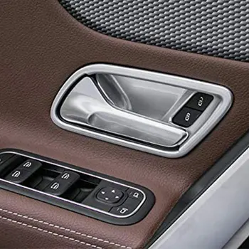 Tinka 2020-2021 Mercedes-Benz CLA C118 W118 ABS Sidabro modelio stiliaus automobilių durų rankenos, durų dubenį lipdukas