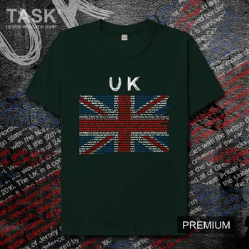 UK Jungtinė Didžiosios Britanijos JK t shirt mens naujas Viršūnes, t-marškinėliai trumpomis rankovėmis drabužius palaidinukė nacionalinė komanda šalies atsitiktinis