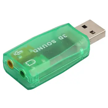 USB o Adapteris, Išorinis Adapteris, Garso Plokštę su Garsiakalbiu Ausinių ir Mikrofono Lizdas USB o Prietaisas