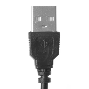USB Vyrų Iki 4.0x1.7mm 5V DC Barelį Lizdas Maitinimo Kabelio Jungtis baterijos Laido