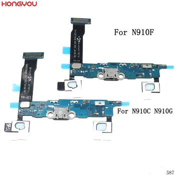 USB Įkrovimo lizdas Dokas Įkrovimo Lizdo, Lizdas, Jungtis, Flex Kabelis Samsung Galaxy Note 4 Note4 N910F N910C N910G N9100
