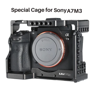 UURig C-A73 Kamera Narve Sony a7iii A7R3 A7M3I Standartas Arca Stiliaus Greito Atleidimo Plokštelė su Rankena Viršuje, Rankena Sony A7III