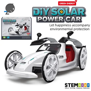 Vaikams Įspūdį Kamieninių Asamblėjos Saulės Sportas Automobilių Žaislų Elektros PASIDARYK pats Švietimo ir Mokslo Savarankiškai Įdiegta 4WD Modelis Žaislas Gimtadienio Dovana