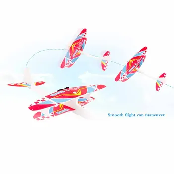 Vaikų Elektros Lėktuvo Švietimo Žaislas USB Įkrovimo Sklandytuvas Lėktuvo Modelį, Kalėdų, Gimtadienio, Naujųjų Metų Dovana Žaislas Vaikas