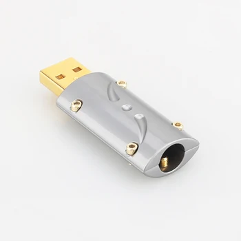 Viborg HI-END 24K Auksu USB2.0 Kištukas USB A, USB B 