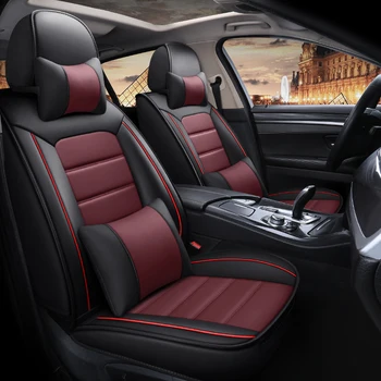 Visiška Eco-oda automobilių sėdynės apima PU Oda Automobilių Sėdynės Apima Hyundai avante solaris veloster i30 didybė