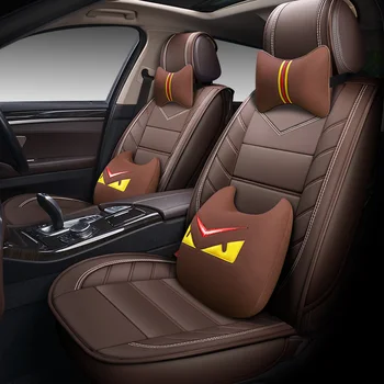 Visiška Eco-oda automobilių sėdynės apima PU Odos, Automobilių Sėdynių užvalkalai už 