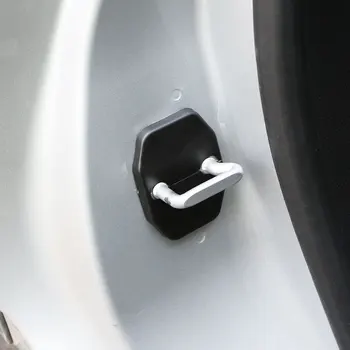 Xburstcar Automobilių Durų Užraktas Apsaugos Dangtelį vidinių Durų Spynos Dangtelius, Apdaila už Jeep Renegade - 2020 Priedai