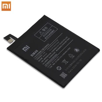 Xiao Mi Originalus BM46 Baterija Nekilnojamojo 4000mAh Už Xiaomi Redmi Pastaba 3 / 3 Pastaba Pro Pakeitimo Telefono Baterijų Nemokamai Įrankiai