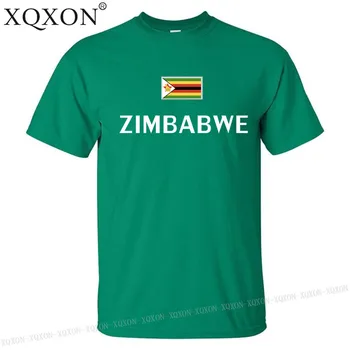 XQXON-Zimbabvė dizaino marškinėlius harajuku 2018 m. vasaros marškinėliai vyrams viršūnes tee K173