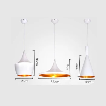 Šiuolaikinių LED Sieniniai šviestuvai Derliaus priedai veltiniams, vilna Lempa Hanglamp Restorano Virtuvėje Šviesos Dinging Kambario Šviestuvas Blizgesio 3PCS/set Lamparas