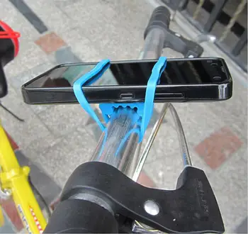 1Pc Dviračių, dviračių nuoma Elastingas Silikoninis dirželis tvarstį, tvirtinimo juostos, Telefonas, vandens butelis 
