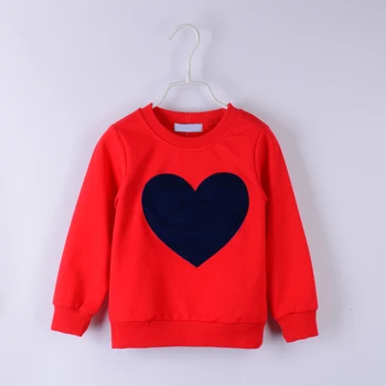 2019 Naujų Rudens Mergaičių drabužių rinkinys Meilės Modelis ilgomis rankovėmis marškinėliai + Spandex sijonas Mados 2-6 metų amžiaus merginos kostiumas