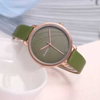 2020 Karšto Moteris Laikrodžiai Moterų Atsitiktinis Kvarco Odos Juosta Analoginis Laikrodis Prabangos Prekės Garsaus Ponios Žiūrėti Reloj Mujer Laikrodis