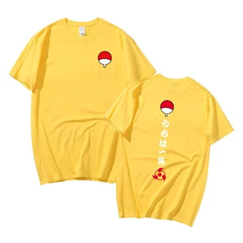 2020 metų Vasaros Naruto T-Shirt vyrams Marškinėliai Akatsuki Kakashi Gaara Hokage Uchiha Itachi Sasuke Sharingan, Vyrų, Vaikų Dovanų Marškinėlius Viršūnės