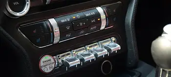 4pcs/set ABS gali viduje konsolė mygtuką padengti dekoratyvinis dangtelis-2019 Naujasis 