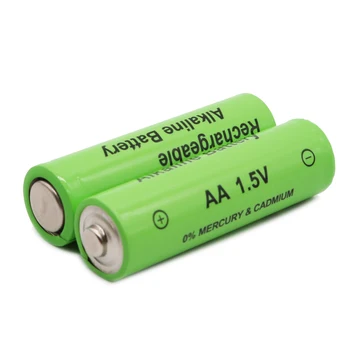 4~20pcs/2lot Naujas Prekės ženklas AA įkraunamos baterijos 3000mah 1,5 V Naujus Šarminis Įkrovimo batery led šviesos žaislas, mp3 Nemokamas pristatymas
