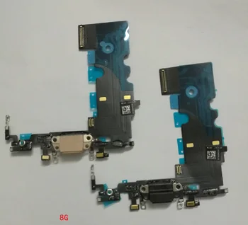 50Pcs Aukštos kokybės Įkroviklio Įkrovimo lizdas USB Doko Jungtis, Flex Cable For iPhone 8 8G 8 plius 8P 5.5