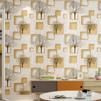 Beibehang Modernus minimalistinio 3D, abstraktūs nuotraukų rėmelis medžio šaką TV foną, sienos popieriaus miegamojo lovos mados tapetai