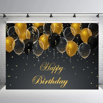 BEIPOTO su gimtadieniu fone aukso balionų šalis decoartion pyragas/saldainių desertas stalo reklama suaugusiųjų photo booth plotas nuotrauką