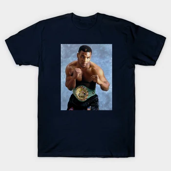 Bokso Čempionas Mike Tyson Plakatas Atspausdintas Laisvalaikio T-Shirt. Vasaros Medvilnės trumpomis Rankovėmis O-Neck T Shirt Mens Naujas S-3XL