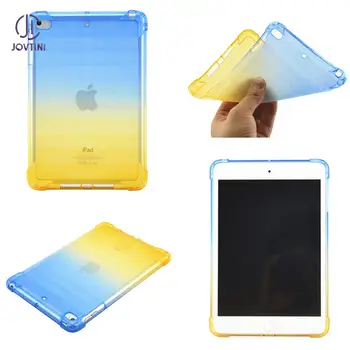 Case For iPad Mini 1 2 3 4 9.7 colių Aukštos Kokybės Minkštos TPU atsparus smūgiams Silikoninis Planšetinio kompiuterio Dangtelis 