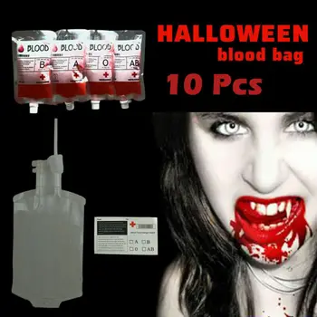 Daugkartinio Naudojimo Kraujo Energy Drink Maišelį Helovinas Dėklas Rekvizitai Vampyras Baisu Cosplay Įrankis Bako Apdaila