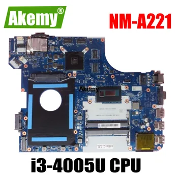 FRU 00HT646 AITE1 NM-A221 Lenovo Thinkpad E550 E550C Nešiojamas Plokštė Radeon R7 M265 i3-4005U CPU borto DDR3L