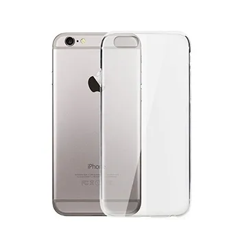 Funda Silicona iPhone 6 Plus / 6s Plius Transparente --- Carcasa Trasera Protectora Gelio Tpu